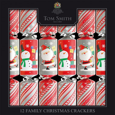 Tom Smith Fun and festive, these 12 Christmas Crackers for children will delight young and old.Party Crackers Family Kids x12 Tom Smith Fun and festive, these 12 Christmas Crackers for children will delight young and old.Party Crackers Family Kids x12
