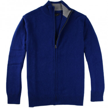 Gilet Zippé Lambswool Encre Celtic Alliance Gilet Zippé Lambswool Encre Celtic Alliance