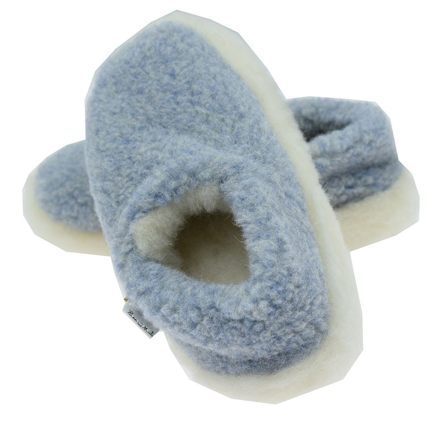 light blue slippers alwero light blue wool siberian slippers light blue slippers alwero light blue wool siberian slippers