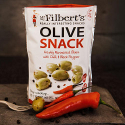 Green Olives Chili Black Pepper 65g Green Olives Chili Black Pepper 65g
