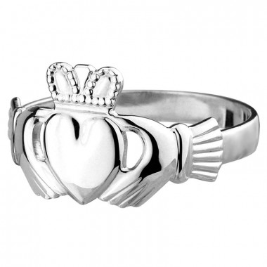 Silver Men Claddagh Ring Silver Men Claddagh Ring