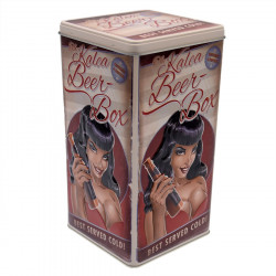 Retro Style Box "Black Hair"